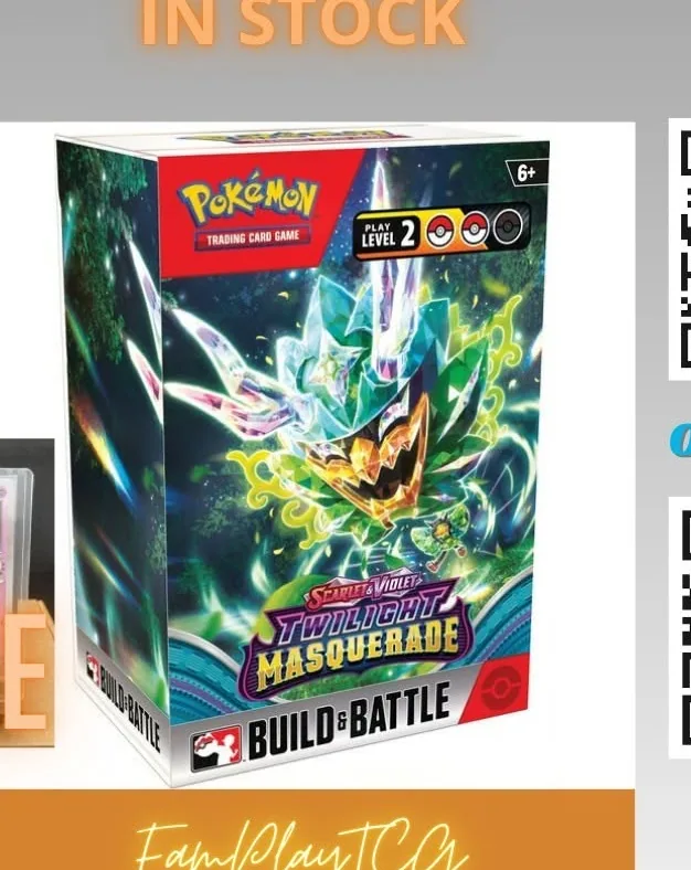 Pokémon Twilight Masquerade Build & Battle Box